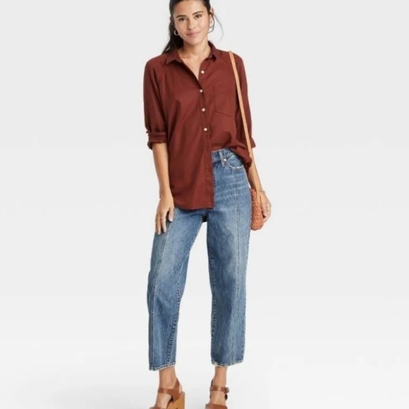 Universal Thread High Rise Vintage Straight Jeans Size 24 - Picture 2 of 8